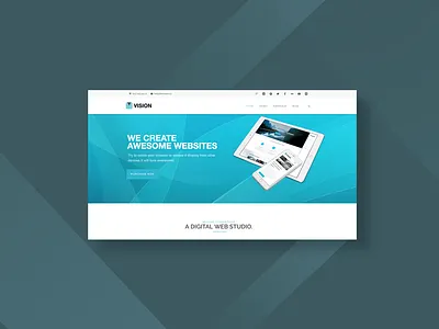 Vision - Multi-Purpose WordPress Business Theme agency contacts crm homepage kizen landing sales ui unfold ux webapp website