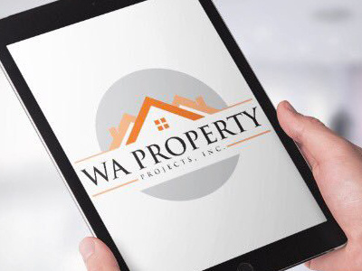 WA Property Projects logo logo logo design