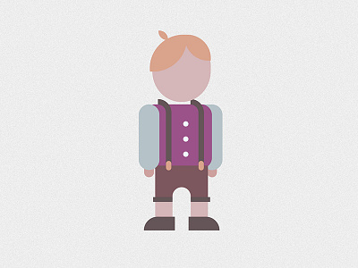 Franz from Austria alps austria character illustration