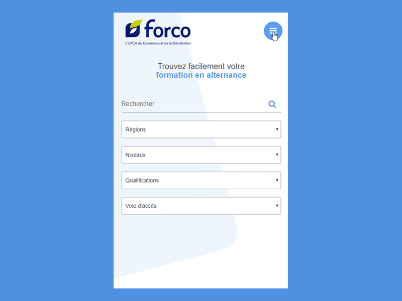 Menu Transition animation circle css menu responsive transition
