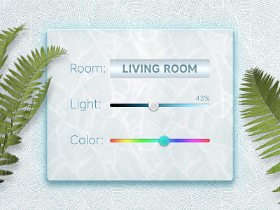 Room light settings 007 analog dailyui light retro settings