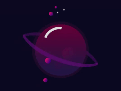 CSS Planet version animation css design gradients