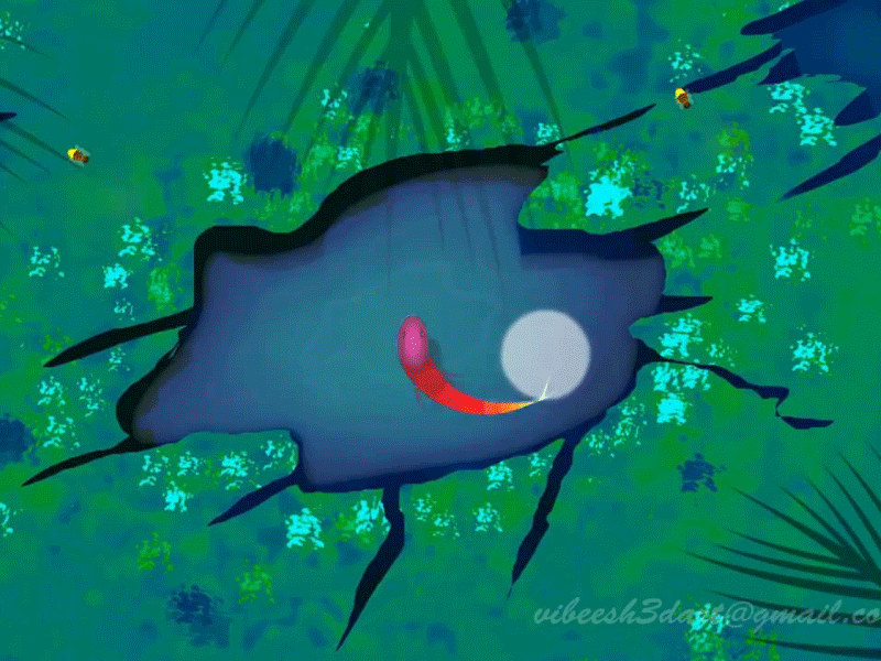 Color full fish 2d animation flash