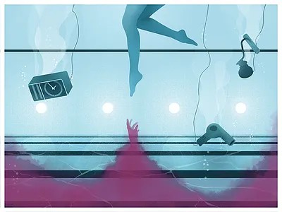 It Follows blood film gallery horror it follows pool poster show