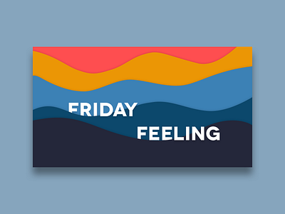 TGIF design flat palette friday friyay minimal tgif