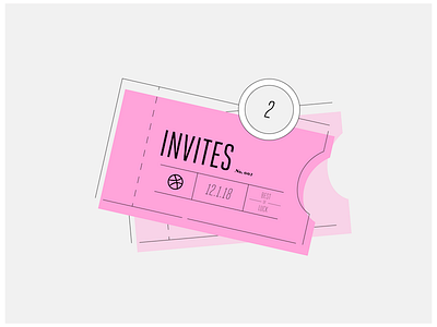 Invite Only drafted flat icon invitation invitations invite invites ios rookie ticket