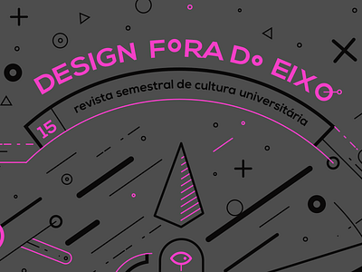 Design Fora do Eixo digital draw illustration vector