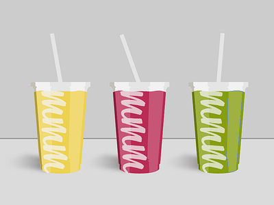 New Smoothie Company brand identity identity smoothie