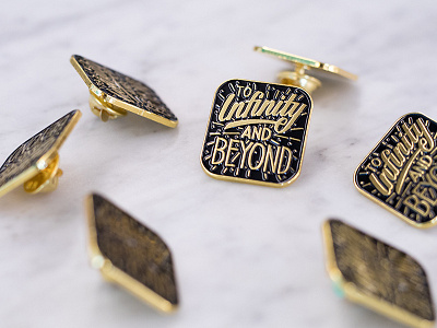 Enamel Pins branding enamel hackathon handdrawn lapel pin lettering pin typography