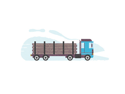 Logging Truck illustration logging truck lorry moelven timber truck wood