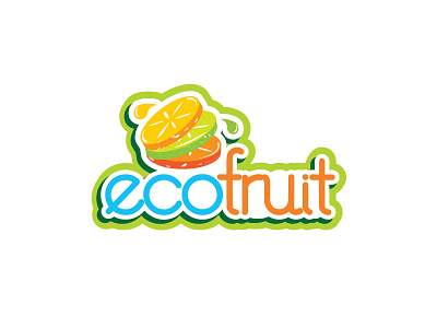 Ecofruit fruit graphicdesign identity logo logodesign logotype