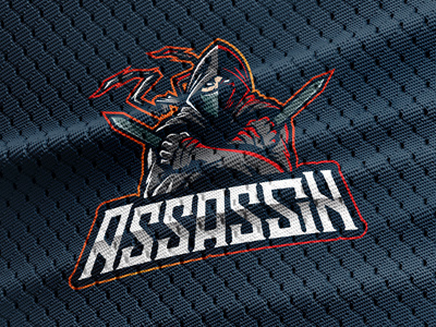 Assassin eSports Logo | Assassin Mascot Logo assassin esports gaming logo mascot ninja sale sports team