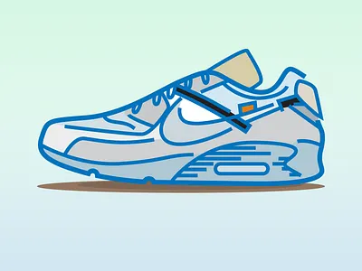 Off-White x Nike Air Max 90 air max 90 nike sneaker