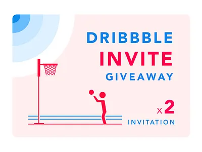 Would you like to join the game? basket dribbble invitation game intive player shot