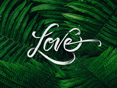 Love calligraphy handlettering lettering handmade lettering