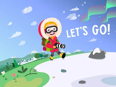 Loading Polar Adventure adventure character character design concept concept art game design gamedev ui