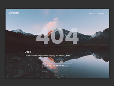 Dailyui 007 404page 404 dailyui page