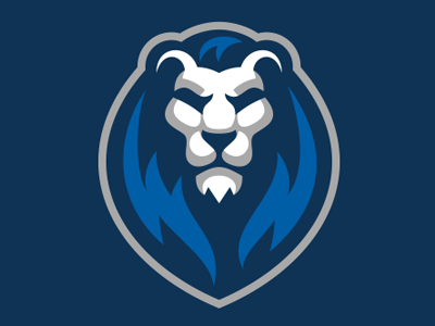 Lion Head Mascot Logo