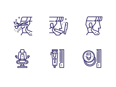 Barber & Salon barber haircut salon styling