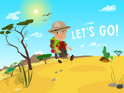 Loading African Journey africa character character design concept concept art game design gamedev ui