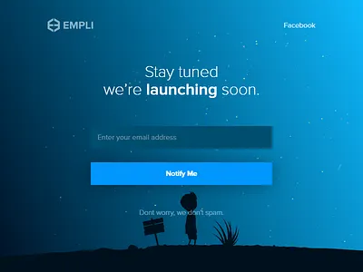 Empli is coming soon coming soon creative design development digital agency empli product stay tuned ui ux