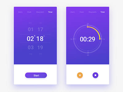 UI FOR TIMER