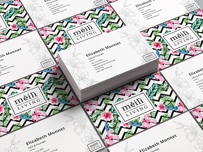 Meili’s Business Card Design business card design illustrator