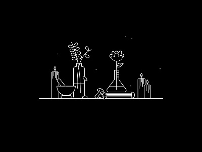Botany 30daychallenge botany drawing floral icon illustration potions practice witchy