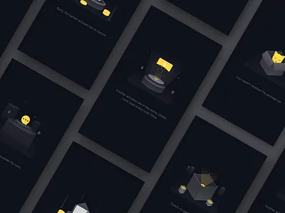 Empty status page uiux