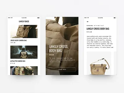 Product page design framer layout mobile product product design store ui userflow ux