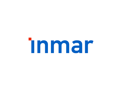 Inmar Company logo 2017 blue gradient it logo logotype tech technology trend trending white