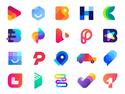 Logo Collection 2 Behance | logos, mark, design 1 blockchain branding car coding crypto defi education fintech fire flame logo marketing music nft photo star video wallet waves
