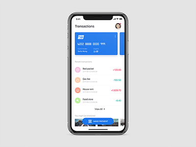 ewallet ui