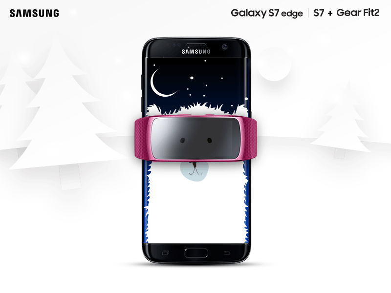 Snow Bear 2016 keyvisual samsung snow xmas