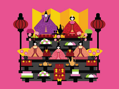 Hina matsuri doll festival japan