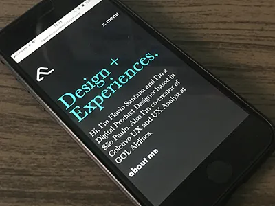 Mobile Portfolio - Flasa18 mobile portfolio ui