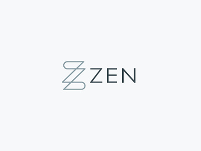 Zen Logo app balance branding calm logo neutral relax sleep zen