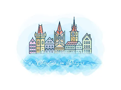 Christmas in Prague christmas prague snow winter xmas