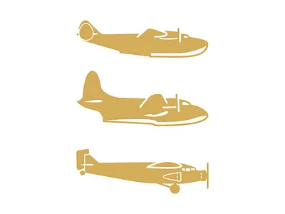 Airplanes adventure airplane icons illustration journey plane sky