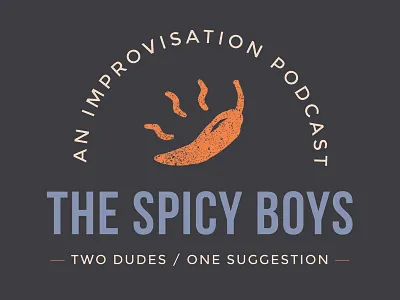 Spicy Boys improv improvisation logo pepper podcast spicy spicyboys