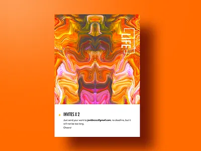 Invites x2 invitation app invites layout typography ui