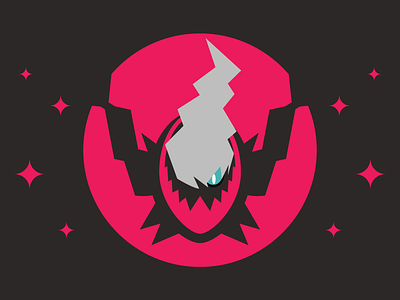 Darkrai blood darkrai dream flat ghost moon nightmare pokemon red sky stars