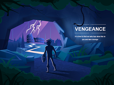 Illustration——Vengeance illustration