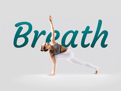 Breath Yoga Studio fitness sport ui web yoga