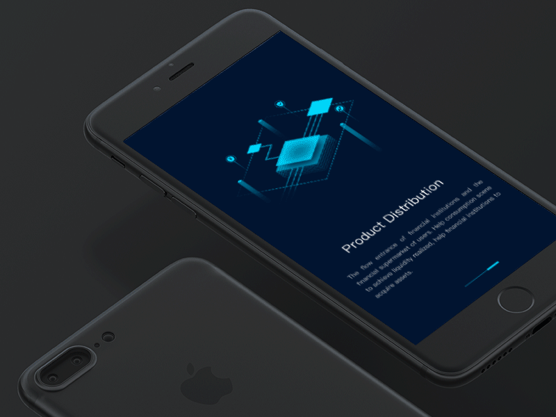 Finance App Boot Page uiux