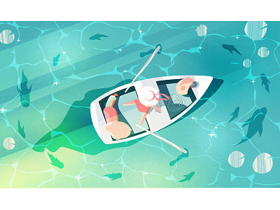 v2 art artwork digital illustration sea vector