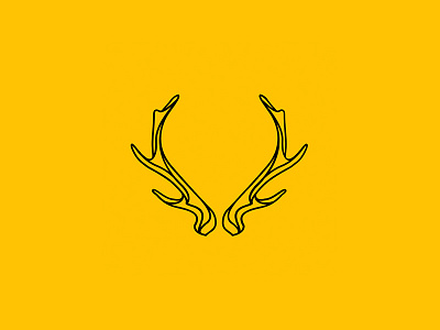Personal logo animal antlers branding deer logo logotype north personal self vector