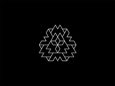 Geometric Mark (2) brandmark geometric logo logo collection m mark monoline symbol