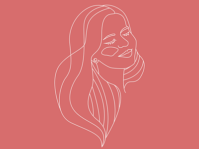 mermaid drawing femme girl illustration linework pastel self sexy