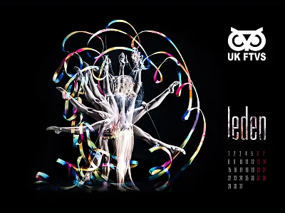 Calendar of FTVS UK 2018 calendar colours january photography sport